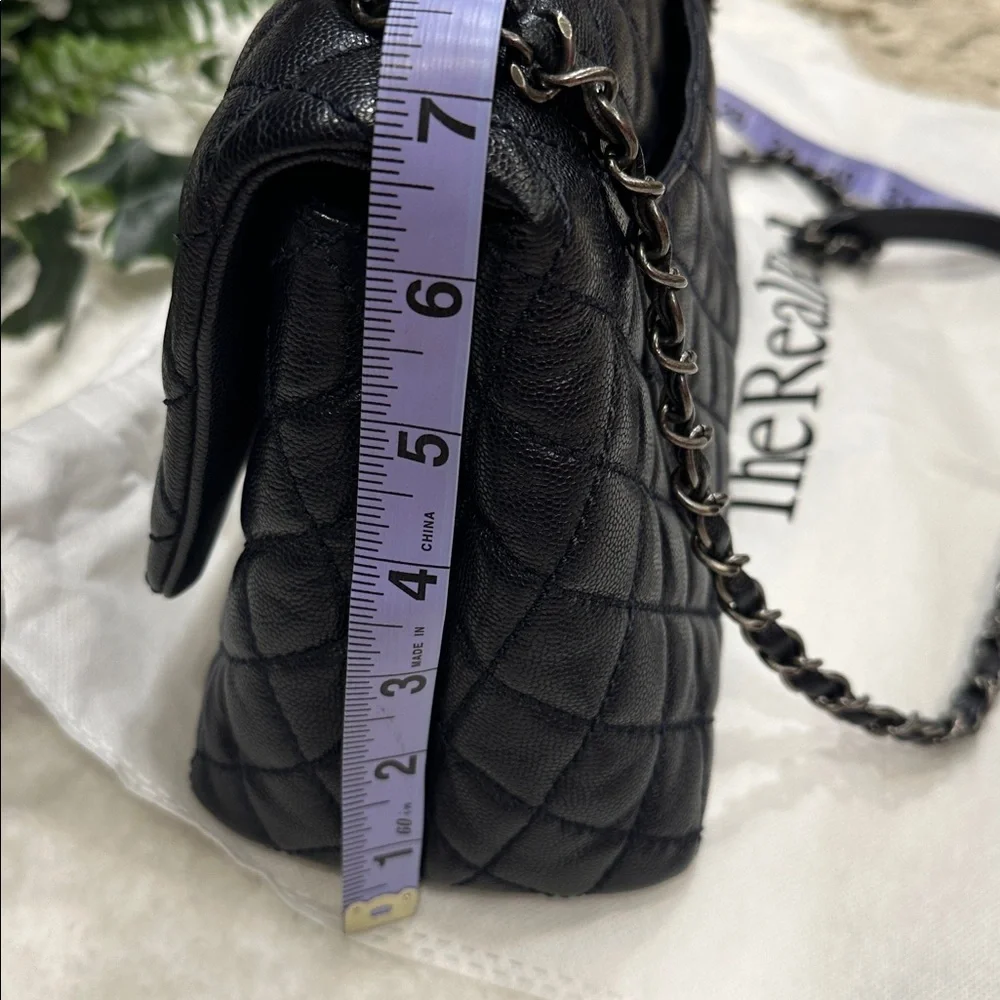 Navy blue Chanel coco handle - Picture 11 of 13